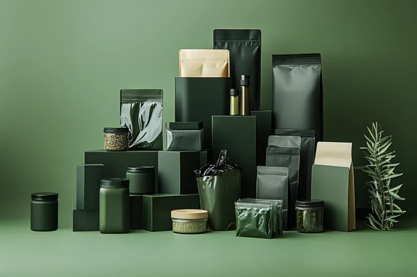 Eco friendly custom packaging product display