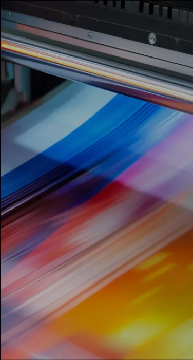 Printing machine of custom printed stand up pouches